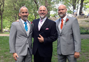 Wedding Couple with NYC Officiant