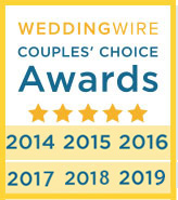 Our Wedding Officiants NYC Weddingwire Couples' Choice Award 2019